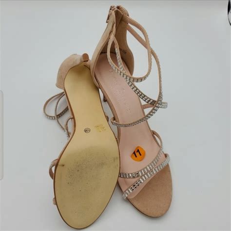 Chinese Laundry Shoes Chinese Laundry Nude Strappy Women Heels Sz Poshmark