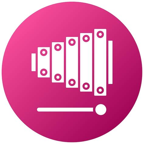 Premium Vector Xylophone Icon Style