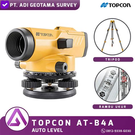 Jual Auto Level AT B4a Topcon WP ATB 4a ATB4 Leveling Automatic