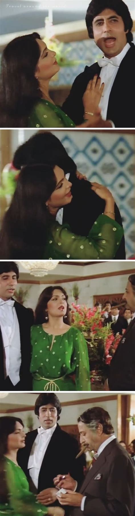 Parveen Babi Amitabh Pran Kaalia Bollywood Actress