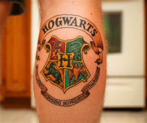 Tatuagens Inspiradas Em Harry Potter Bras O De Hogwarts Blog Aline