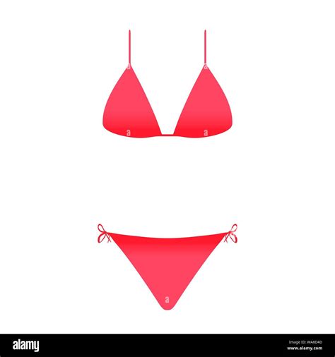 Pink And Red Bikini Emoji Stock Photo Alamy