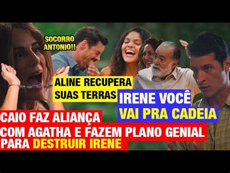 CAIO faz ALIANÇA AGATHA E HÉLIO e fazem plano GENIAL para DESTRUIR