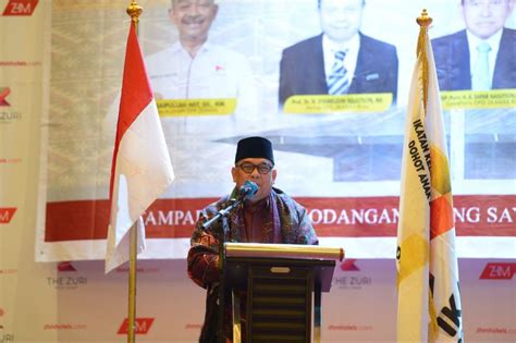 Media Center Hadiri Pengukuhan DPC Ikanas Dumai Ini Harapan Wagubri