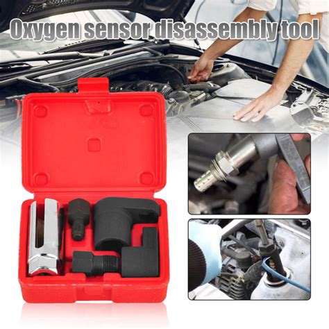 1 5 Pcs Automotive Oxygen Sensor Socket Wrench Remover Tool And Thread