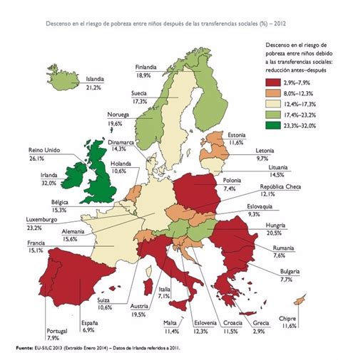 Los Mapas De La Pobreza Infantil En Europa