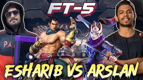 TEKKEN 7 Arslan Ash Kunimitsu Vs Esharib Feng FT5 YouTube