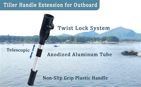 Tiller Handle Extension For Outboard Trolling Motor Extension Handle Telescopic