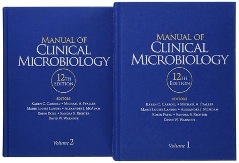 Manual Of Clinical Microbiology Volume Set Th Edition Mehul Traders