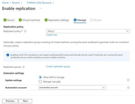 Tutorial Para Configurar La Recuperación Ante Desastres De Máquinas Virtuales De Azure Con Azure