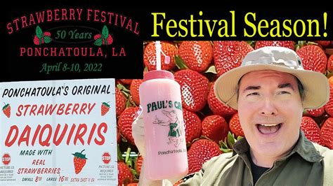 Fun Festival Season In Louisiana At Ponchatoula Strawberry Festival