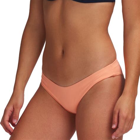 L Space Sensual Solids Sandy Classic Bikini Bottom Women S Women