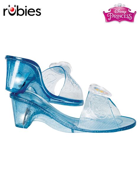 CINDERELLA LIGHT UP JELLY SHOES, CHILD – Rubies Deerfield
