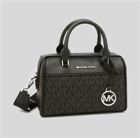 Michael Kors Mini Duffle Crossbody Bag Signature Leather Luxury Bags And Wallets On Carousell