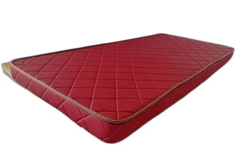 Thickness 5 Inches Red Single Bed Foam Mattress At Rs 3000 In Mathigiri