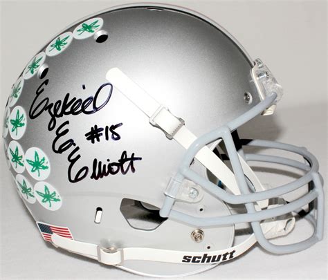 Ezekiel Elliott Signed Ohio State Full-Size Helmet (JSA COA) | Pristine ...