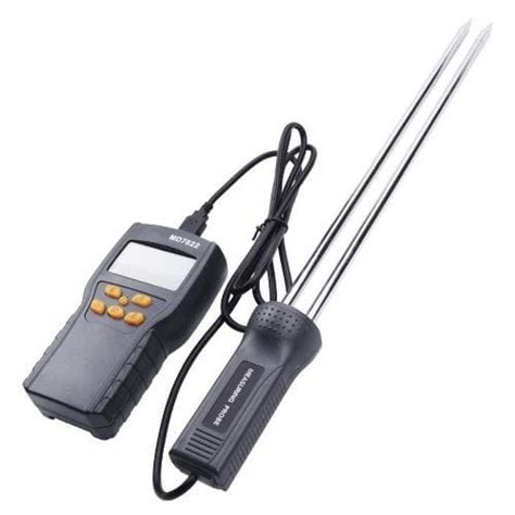 Portable Digital Grain Moisture Meter Handheld Probe Model Hts Farms