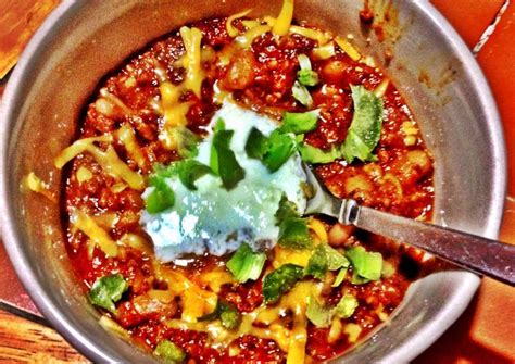 Recipe: Yummy Homemade Spicy Chili