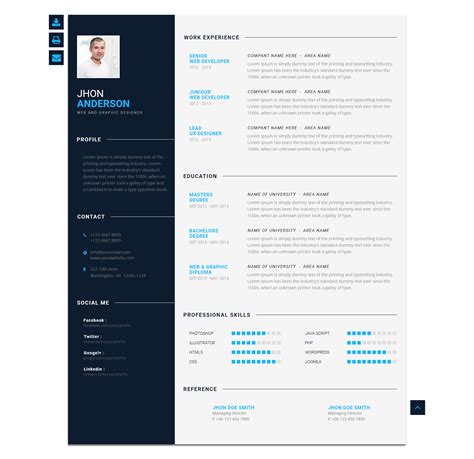 Template Cv Modern – retorika