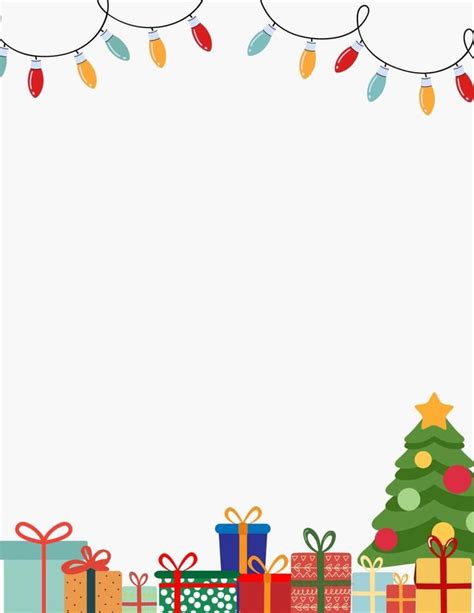 Free Printable Christmas Border Printable Templates In Free