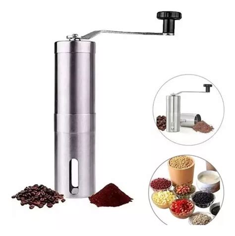 Moedor De Café Manual Compacto Em Inox C Ajuste De Moagem MercadoLivre