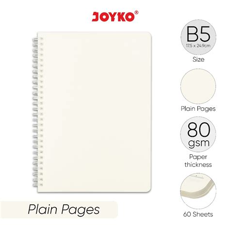 Jual Joyko Notebook Diary B Transparent Buku Catatan Agenda Garis