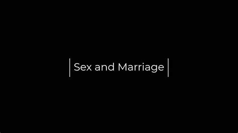 Sex And Marriage Logos Sermons