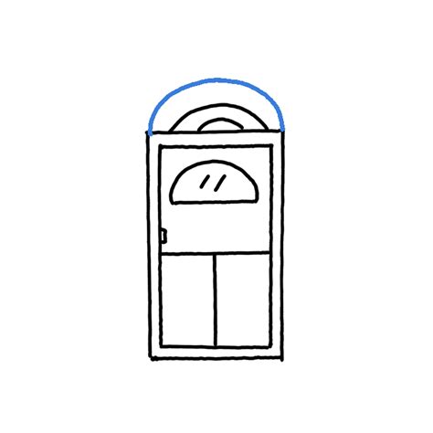 How to Draw a Door - Step by Step Easy Drawing Guides - Drawing Howtos