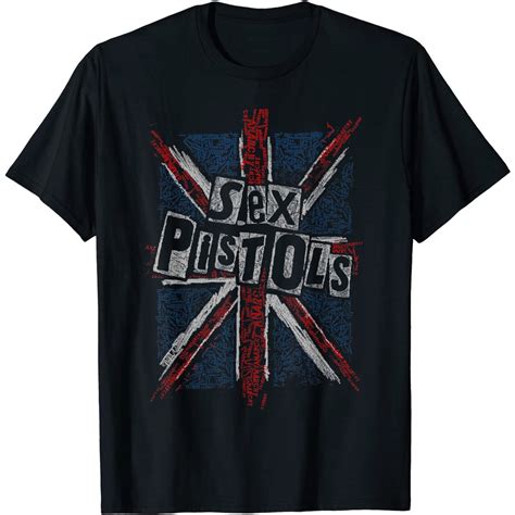 Jual Baju Kaos Sex Pistols Official Union Jack Words T Shirt Baju Kaos Baju Kaos Baju