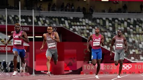 De Grasse Bednarek Win Gold And Silver In 200m Mens Final