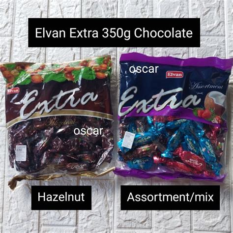 Jual Elvan Extra 350g Chocolate Coklat Turki Halal Enak Assortment