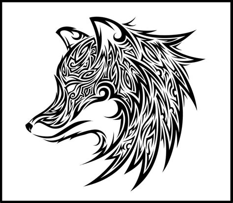 The Fox Tribal Tattoo by DJDragon on DeviantArt