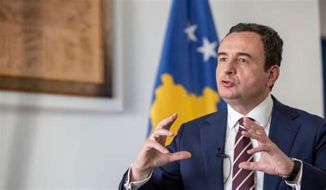 Kurti Pushes For Kosovos European Integration In Response To Threats