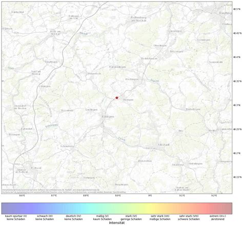 Kleines Erdbeben M1 5 In Hechingen