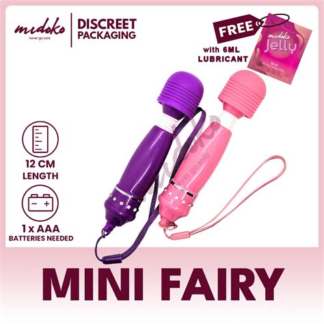 Midoko Waterproof Magic Vibrator Fairy Wand Sex Toys For Women Sex Toys For Girls Shopee