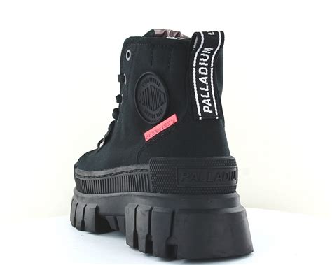 Palladium Revolt Hi Tx Noir Noir Rose 97242 010 M