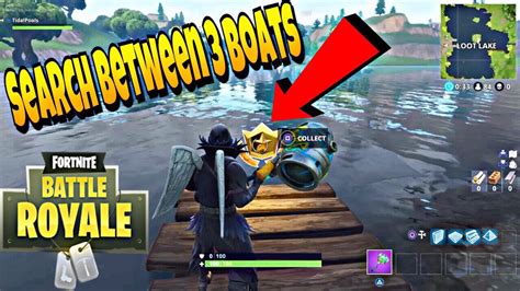 Search Between Three Boats Guide Week Battle Pass Challenge