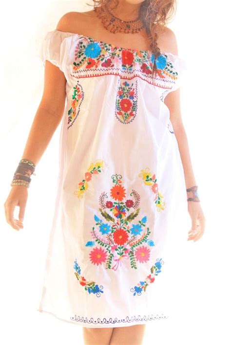 Handmade Mexican Embroidered Dresses And Vintage Treasures From Aida