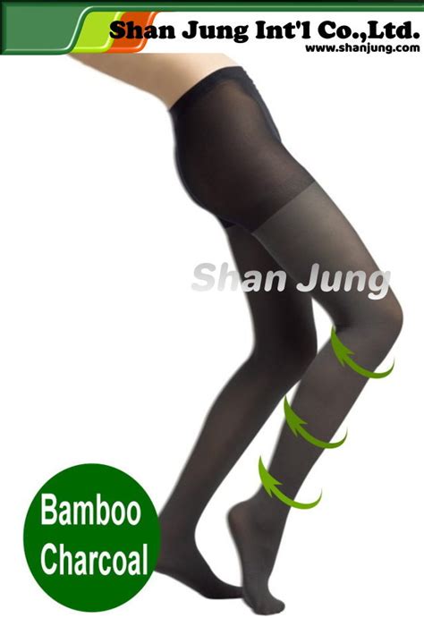 Pantyhose Ladies Bamboo Charcoal Compression Pantyhose 50d Taiwantrade