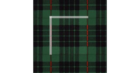 Gunn Clan Plaid Scottish Tartan Fabric Zazzle