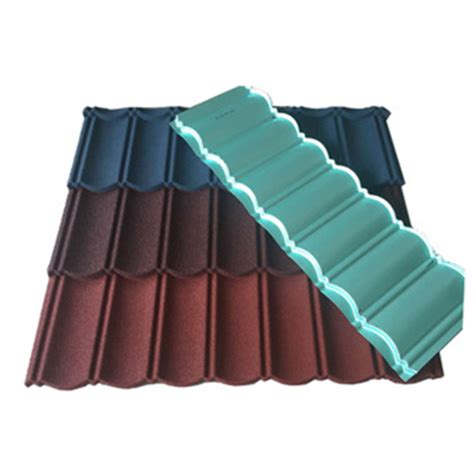 Factory wholesale stone color coated metal roof tiles roof tiles metal ...