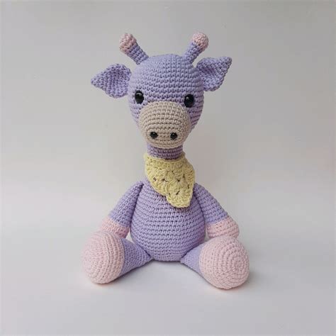 Girafinha Amigurumi De Croch Elo Produtos Especiais