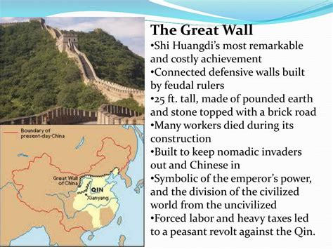 PPT The Qin Dynasty 221 BC 210 BC Founded By Shi Huangdi The