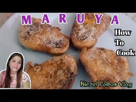 How To Cook Maruya Banana Fritters Filipinofoods Merienda By Niezel