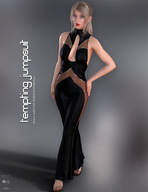 Dforce Dforce Tempting Jumpsuit For Genesis Females