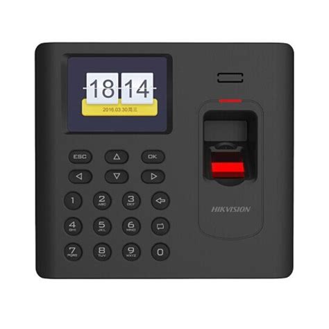 Ds K A Amf B Fingerprint Time Attendance Terminal Hikvision Dahua