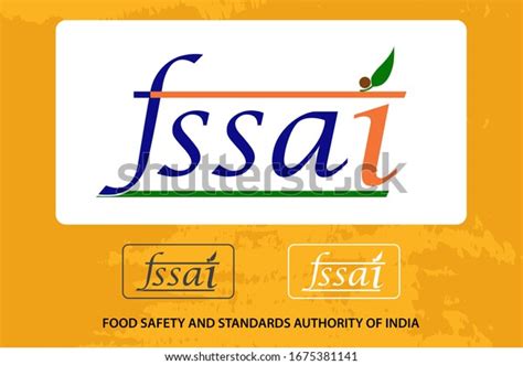 Fssai Indian Food License Logo Art With English Quote