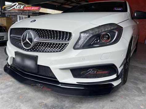 A Class W A A A A Amg Front Grill Diamond Rexsupersport