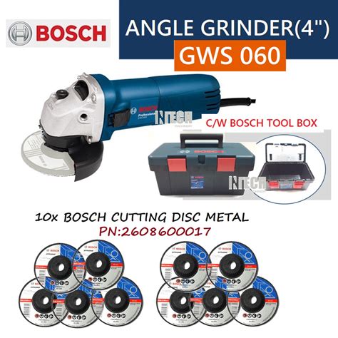 Bosch Combo Set Gws Angle Grinder Gws C W X Bosch Grinding