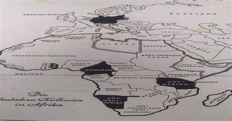 The German colonies in Africa (Map from 1944) [1952x3264] [OC] : MapPorn